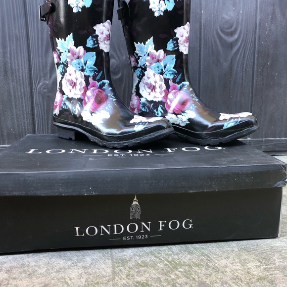 London Fog Rain Boots - Picture 2 of 4
